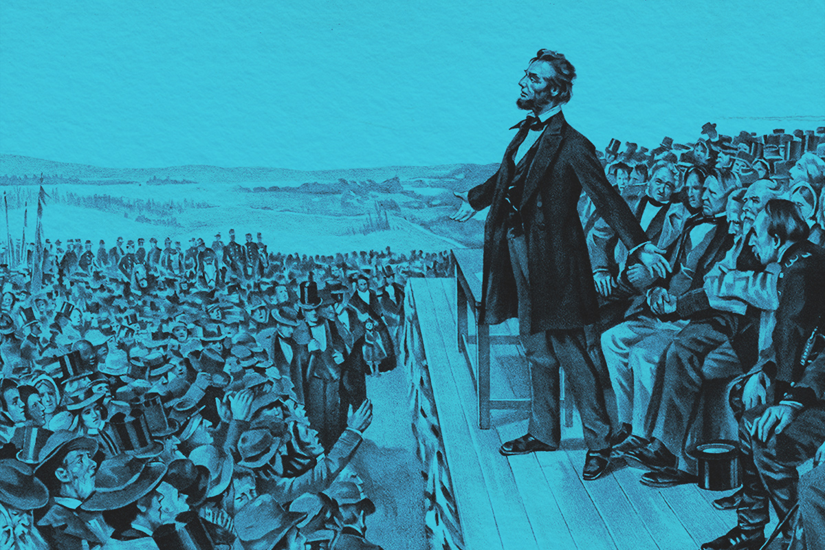 Lincoln's address at the dedication of the Gettysburg National Cemetery